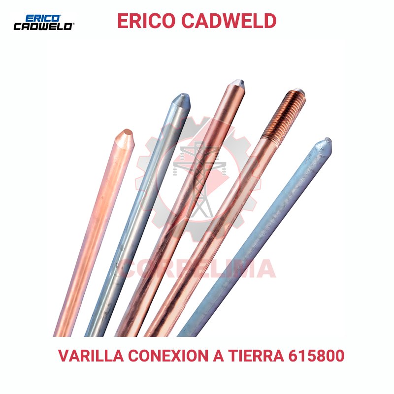 Varilla de puesta a tierra puntiaguda, modelo 615800