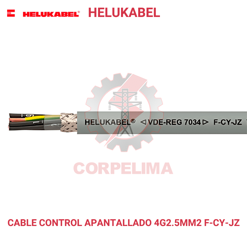 Cable Control con blindaje F-CY-JZ