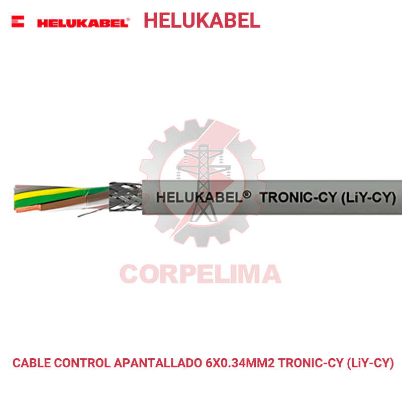 Cable Control con blindaje TRONIC-CY (LIY-CY)