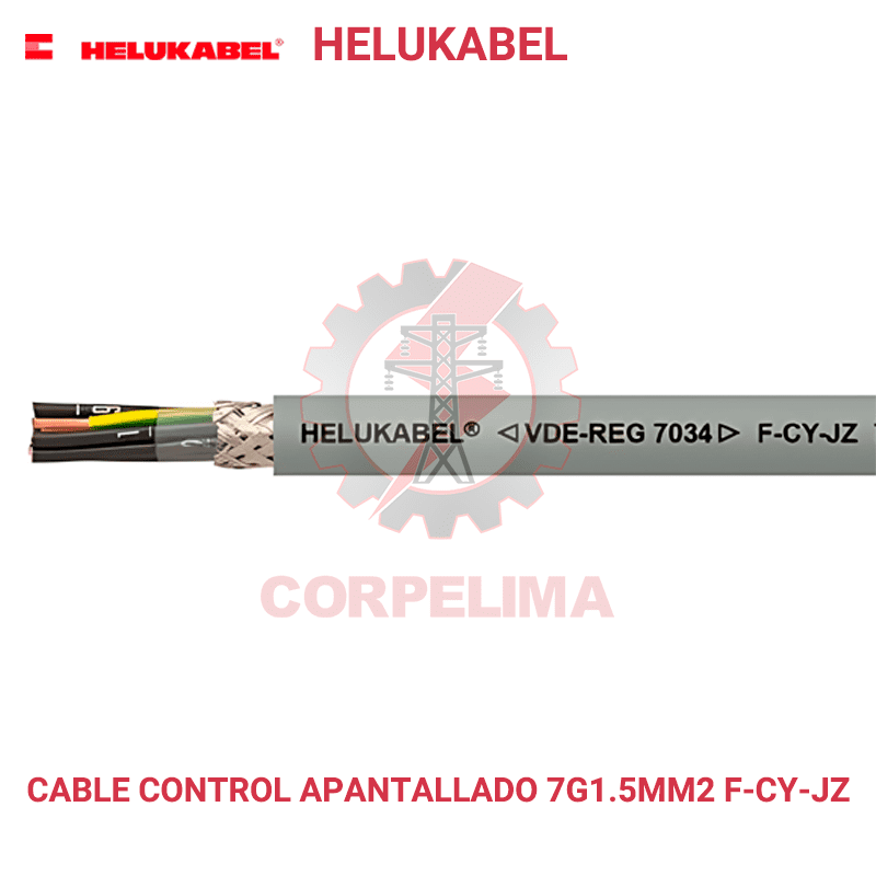 Cable Control con blindaje F-CY-JZ