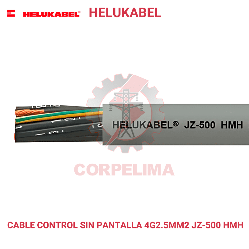 Cable Control sin blindaje 4G2.5MM2 JZ-500-HMH.