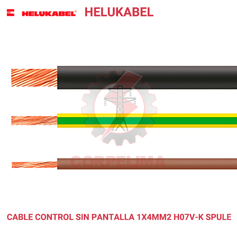 Cable control sin blindaje H07V-K SPULE