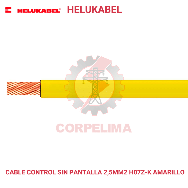 Cable control sin blindaje H07Z-K