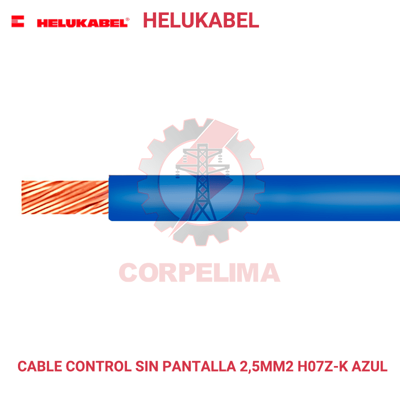 Cable control sin blindaje H07Z-K