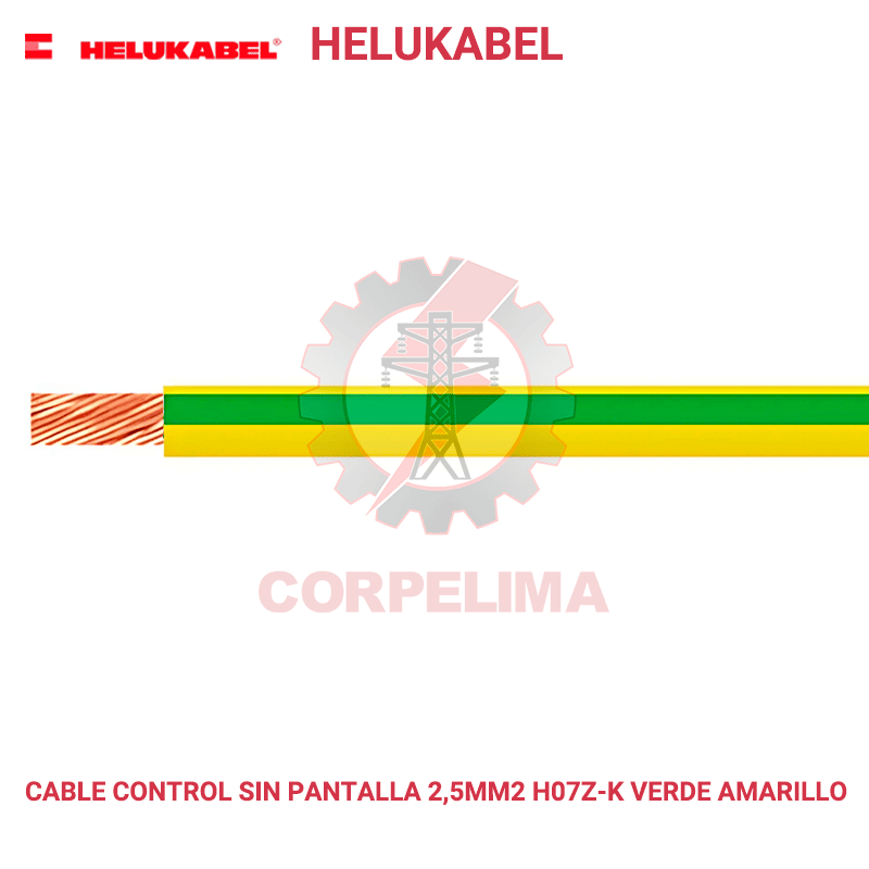 Cable control sin blindaje H07Z-K