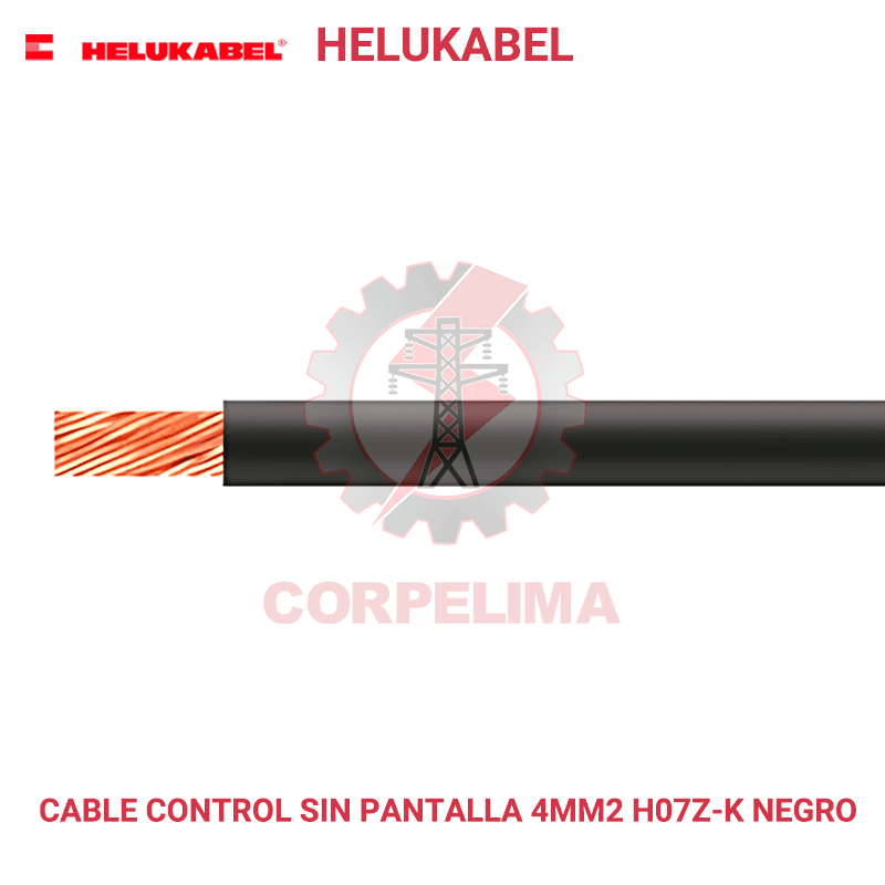 Cable control sin blindaje H07Z-K