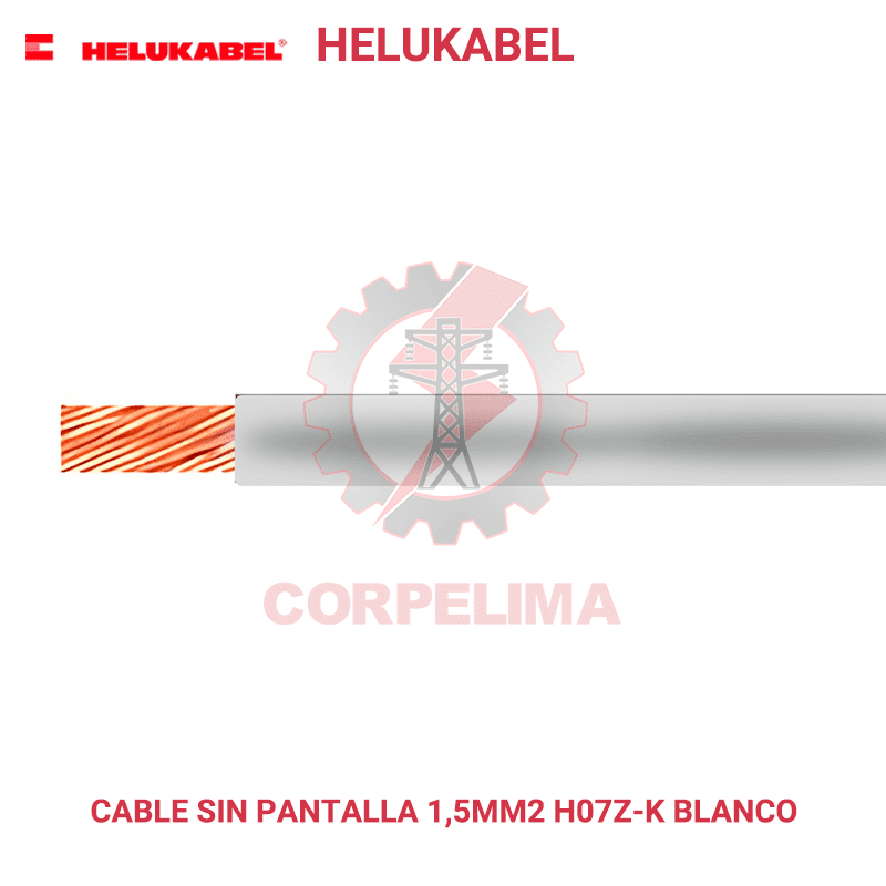 Cable control sin blindaje H07Z-K