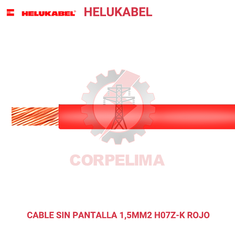 Cable control sin blindaje H07Z-K