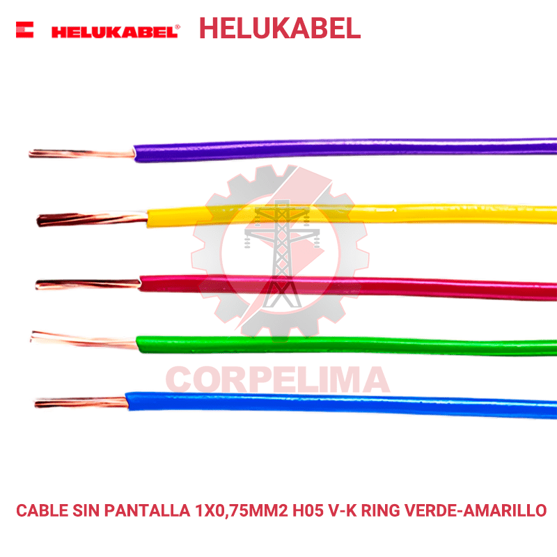 Cable control sin blindaje H05 V-K RING