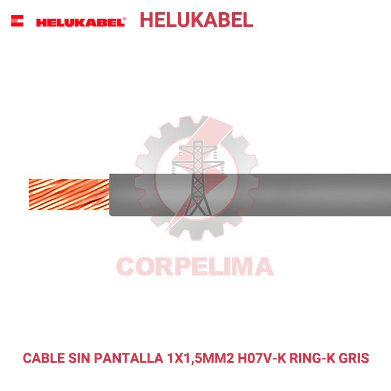 Cable control sin blindaje H07V-K RING-K