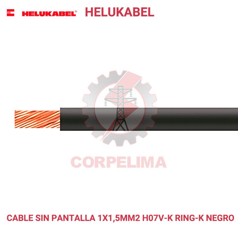 Cable control sin blindaje H07V-K RING-K