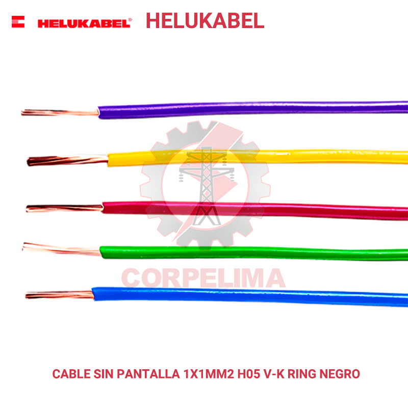Cable control sin blindaje H05 V-K RING