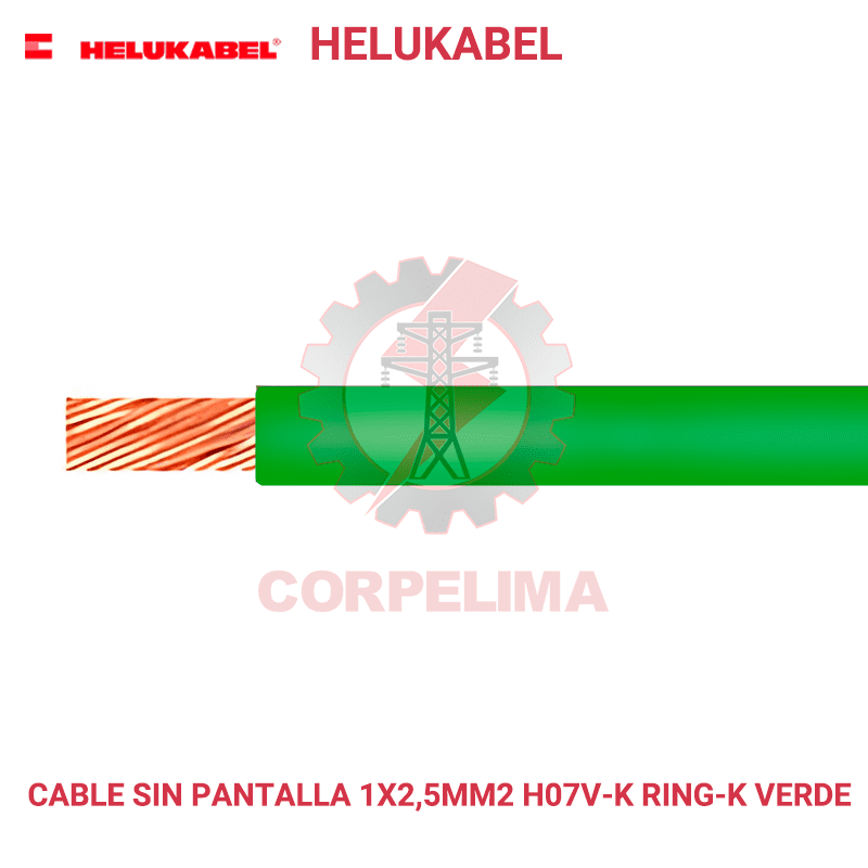 Cable control sin blindaje H07V-K RING-K