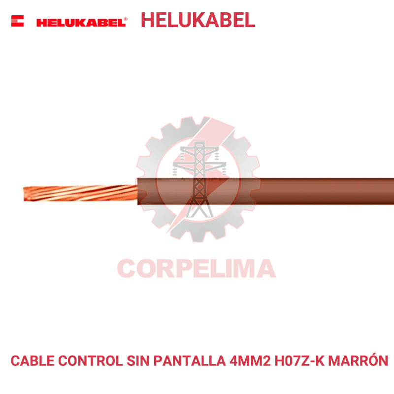 Cable control sin blindaje H07Z-K
