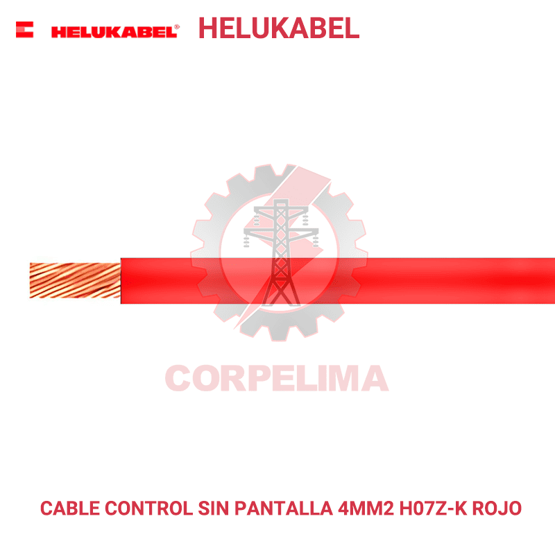 Cable control sin blindaje H07Z-K