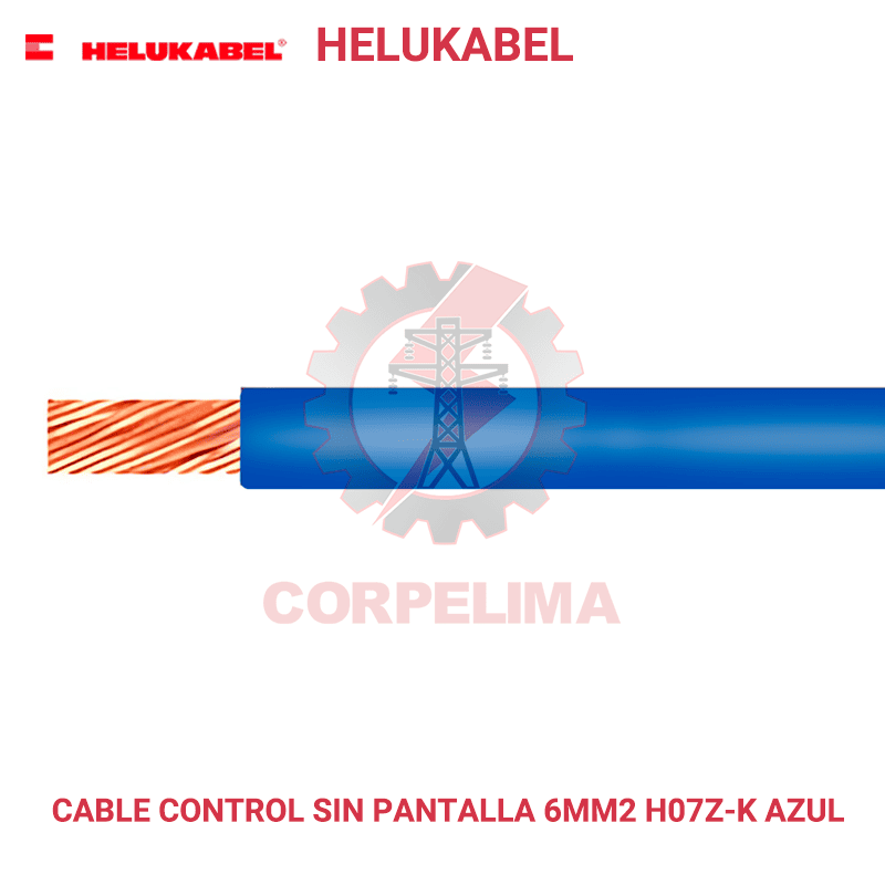 Cable control sin blindaje H07Z-K