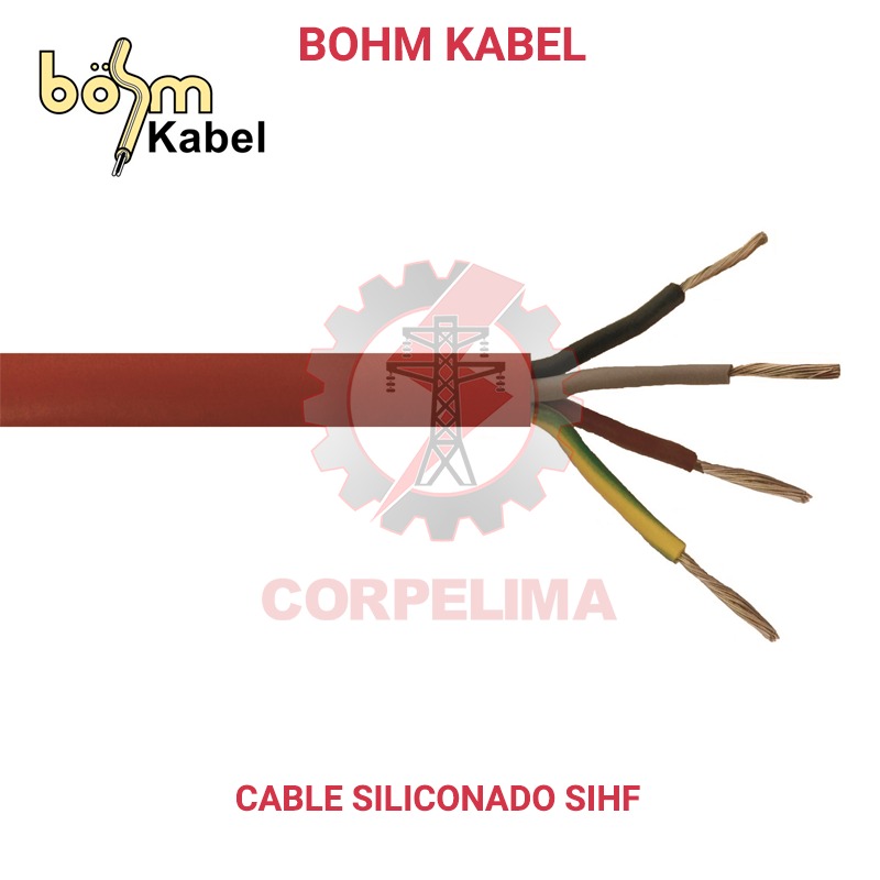 Cable silicona Fibra Vidrio SIHF