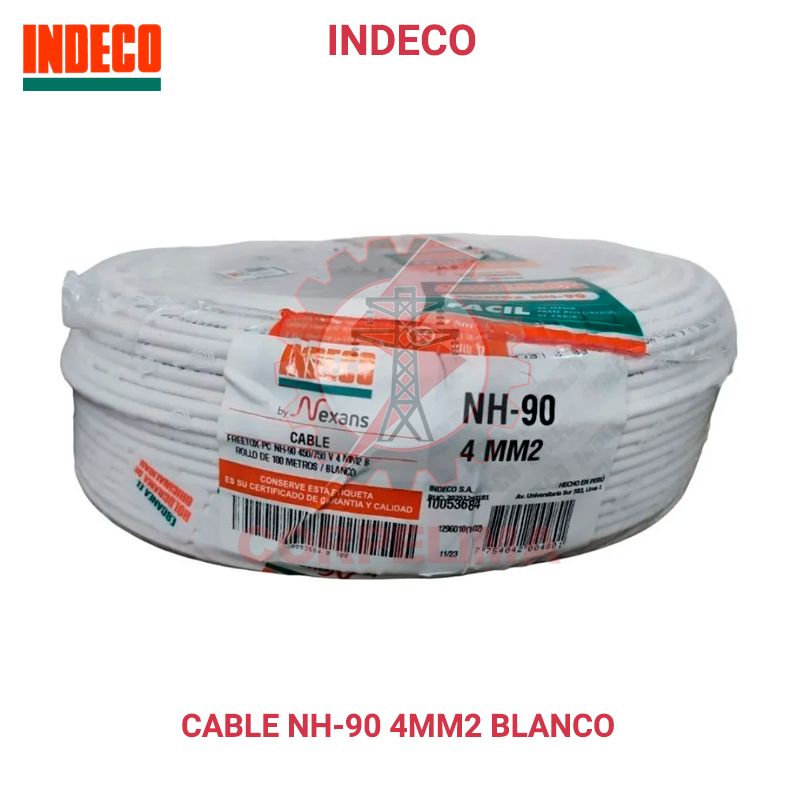 CABLE NH-90 450/750V 4MM2 BLANCO