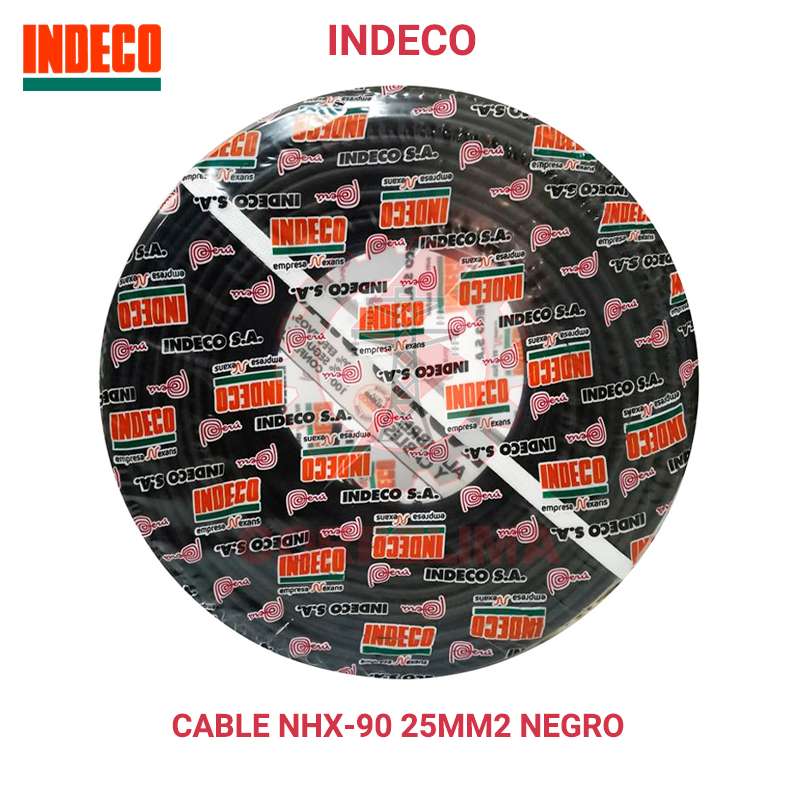 CABLE NHX-90 450/750V 25MM2 NEGRO