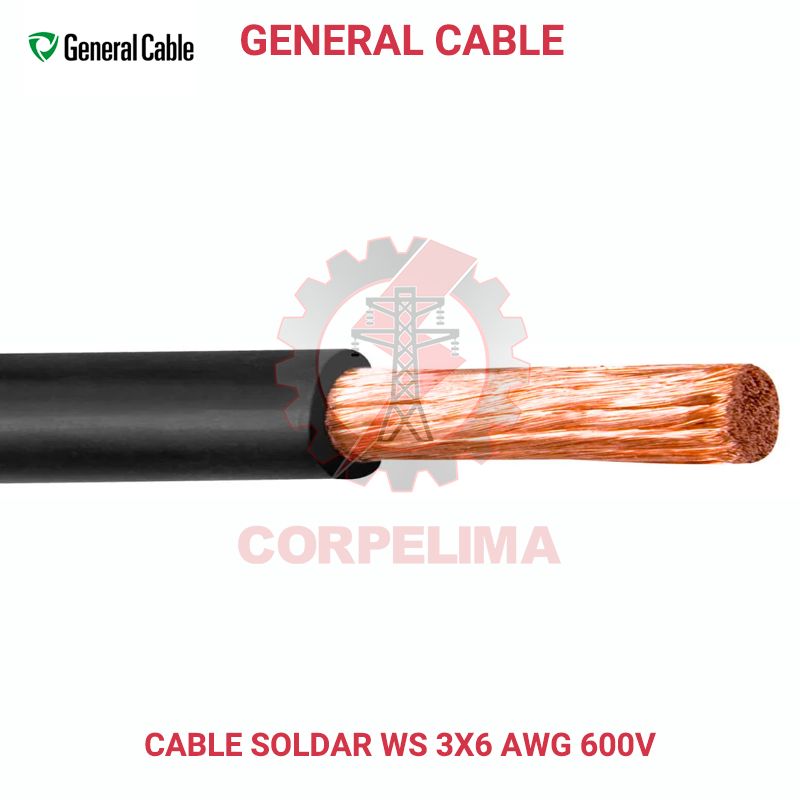 CABLE PARA SOLDAR 600V AISLAMIENTO (EPDM)