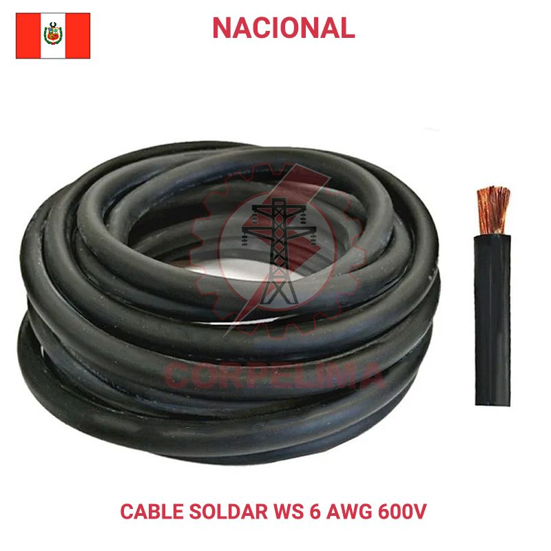 CABLE DE SOLDAR 600V