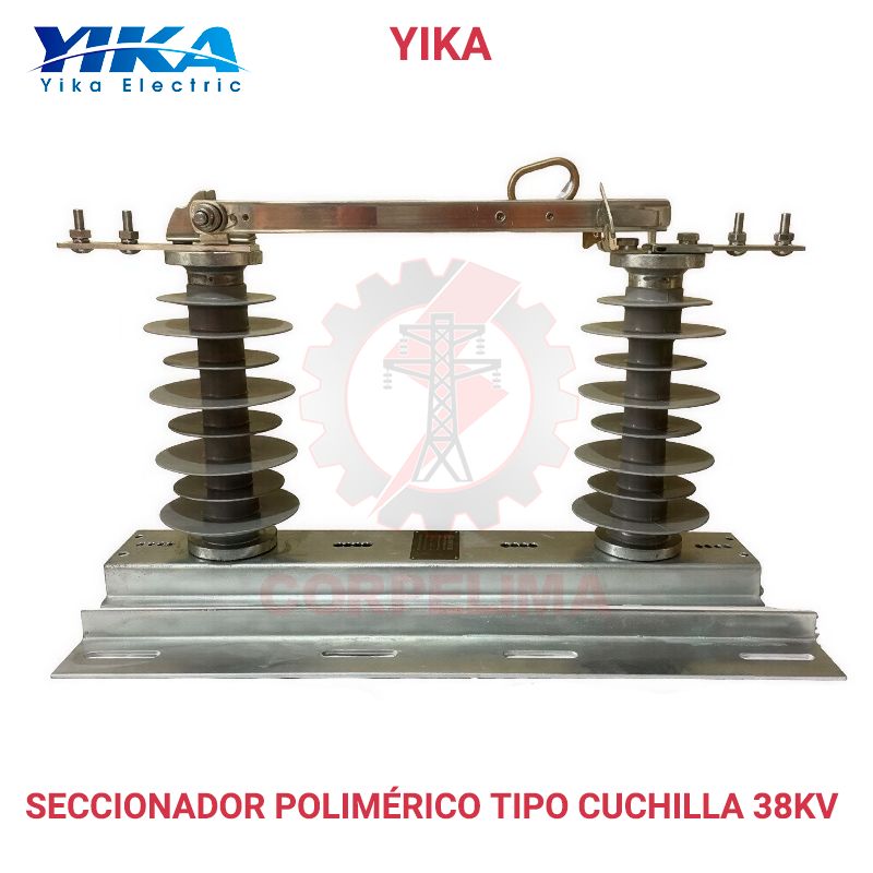 SECCIONADOR 38KV 630A POLIMÉRICO YIKA