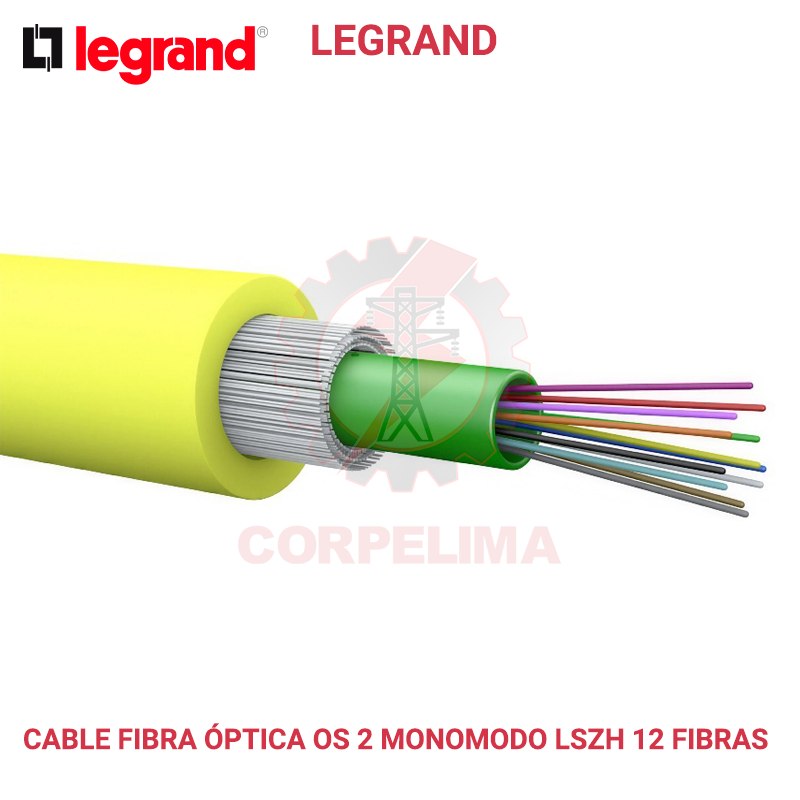 CABLE FO MONOMODO 12 FIBRAS