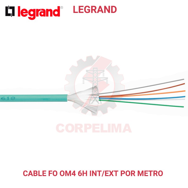 Cable FO OM4 6H Fibras