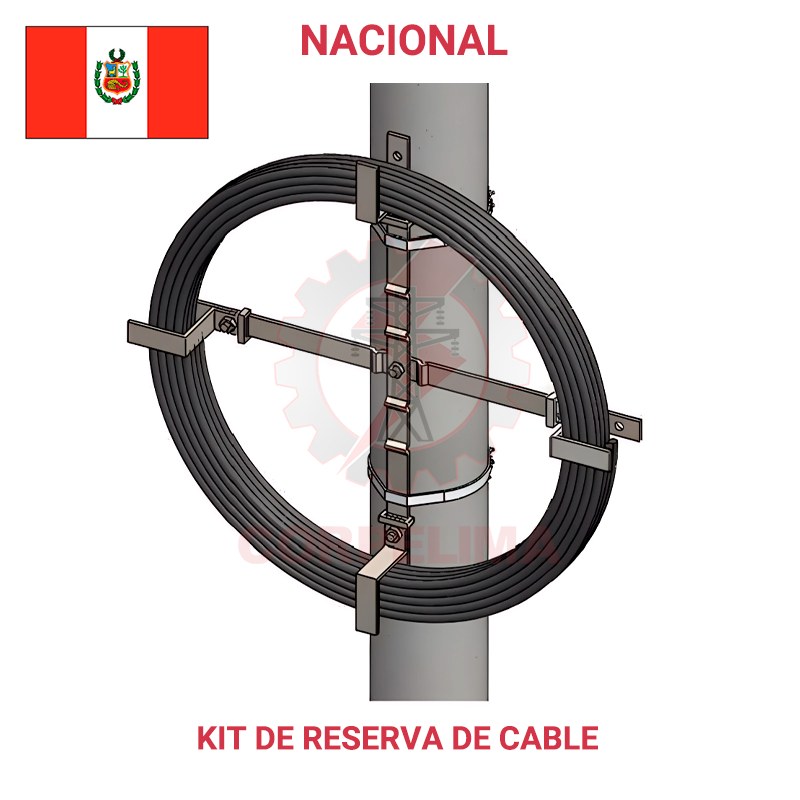 KIT PARA RESERVA DE CABLES PARA FIBRA ÓPTICA