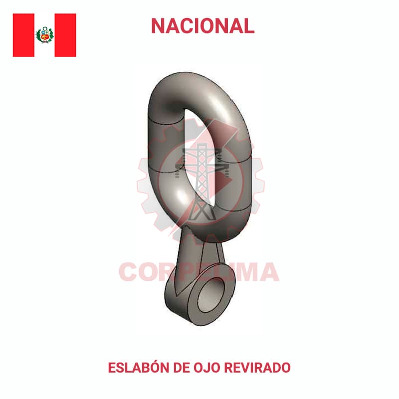 ESLABÓN DE OJO REVIRADO