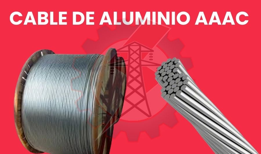 Cable de aluminio AAAC utilizado en redes aéreas de distribución eléctrica