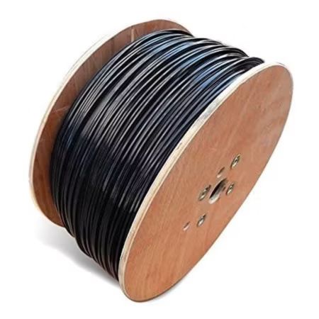 Cable autoportante en carrete para redes aéreas de distribución eléctrica Cable autoportante para redes aéreas en carrete, utilizado en instalaciones eléctricas de distribución