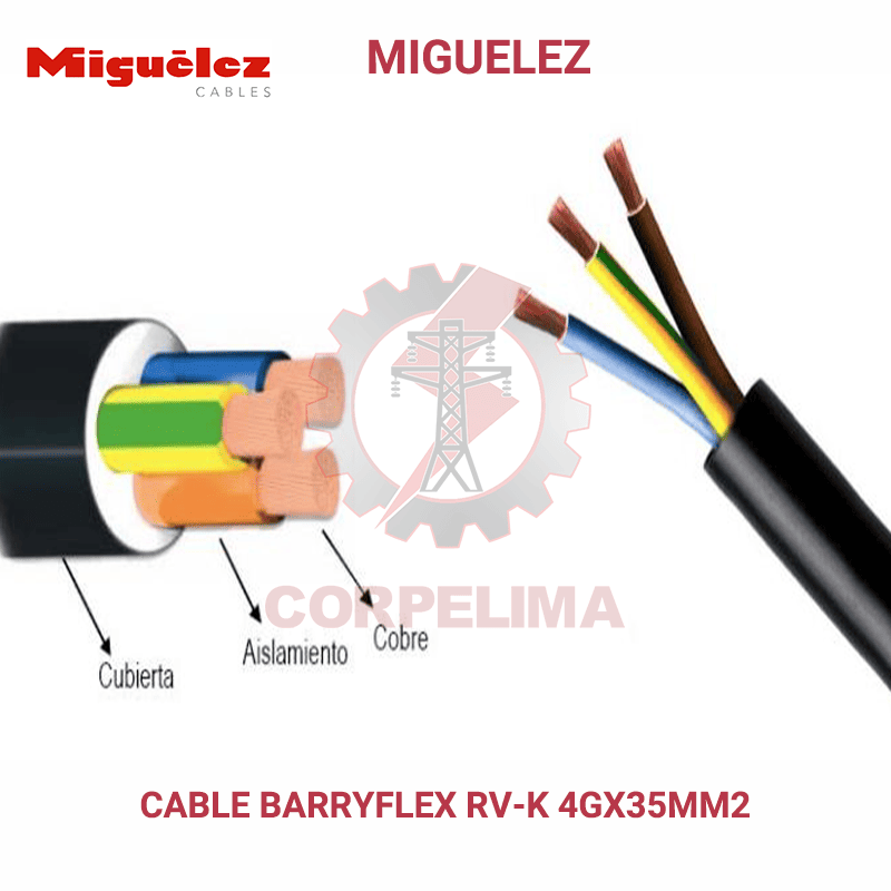 CABLE DE ENERGÍA BARRYFLEX RV-K 4GX35MM2