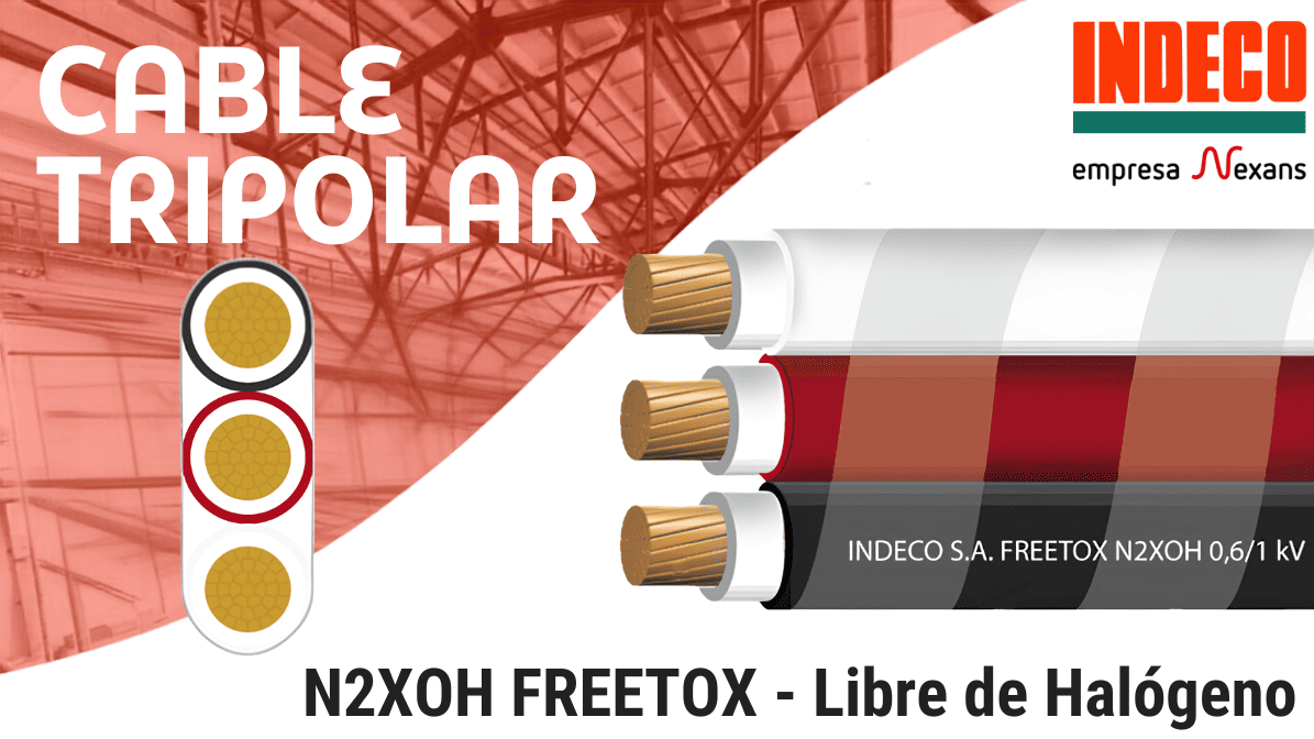 CABLE N2XOH TRIPOLAR