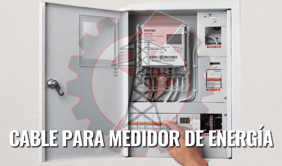 cable para medidor de energía